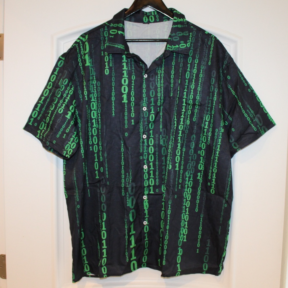 The Matrix-style shirt (men’s 2XL) (NWOT)